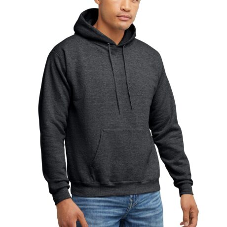 Hanes Men's EcoSmart Hoodie, Midweight Fleece, Pullover Hooded Sweatshirt